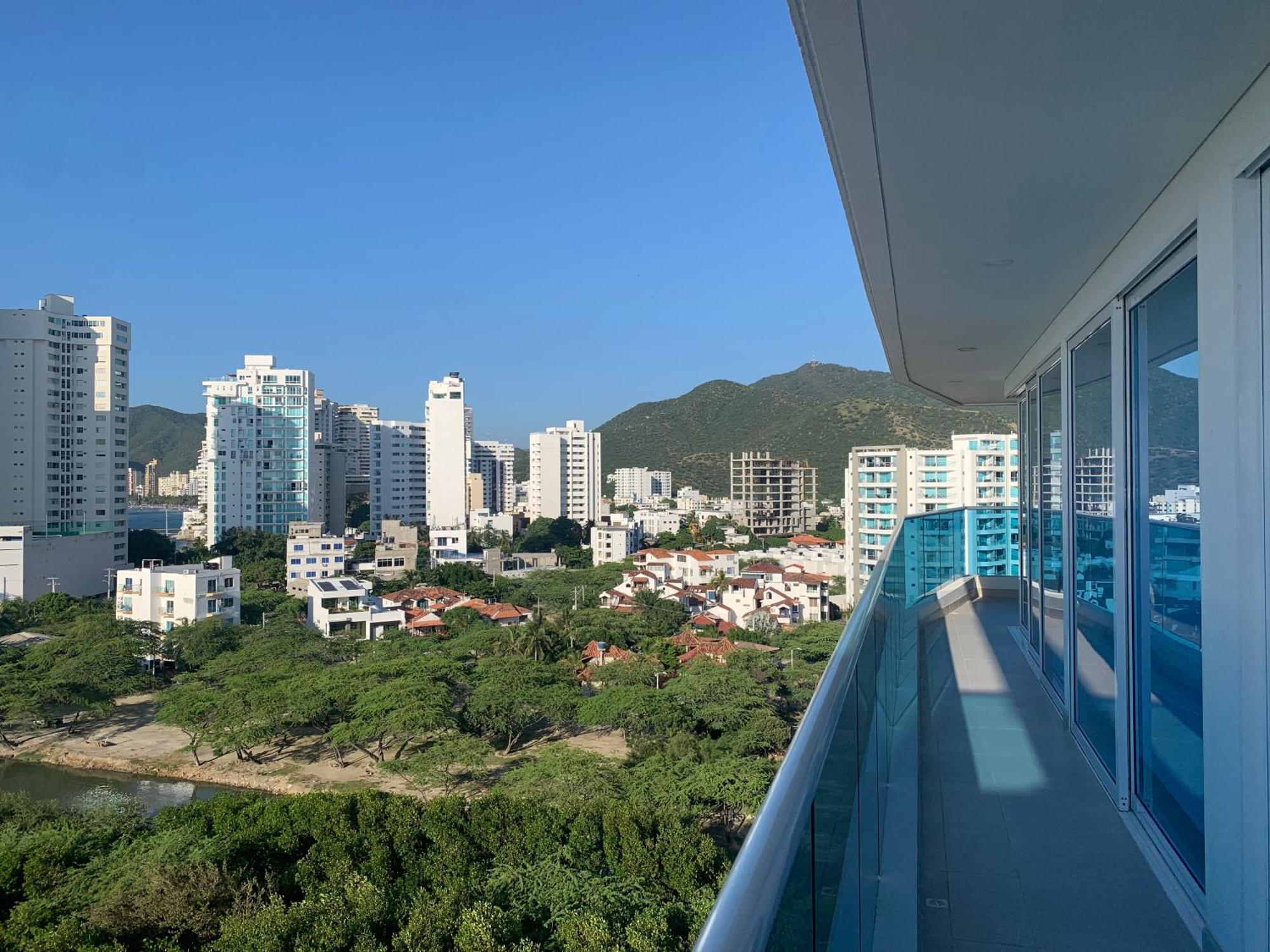 Апартаменты Santa Marta Rodadero Sur Playa Salguero A 200 Mts Del Mar Экстерьер фото