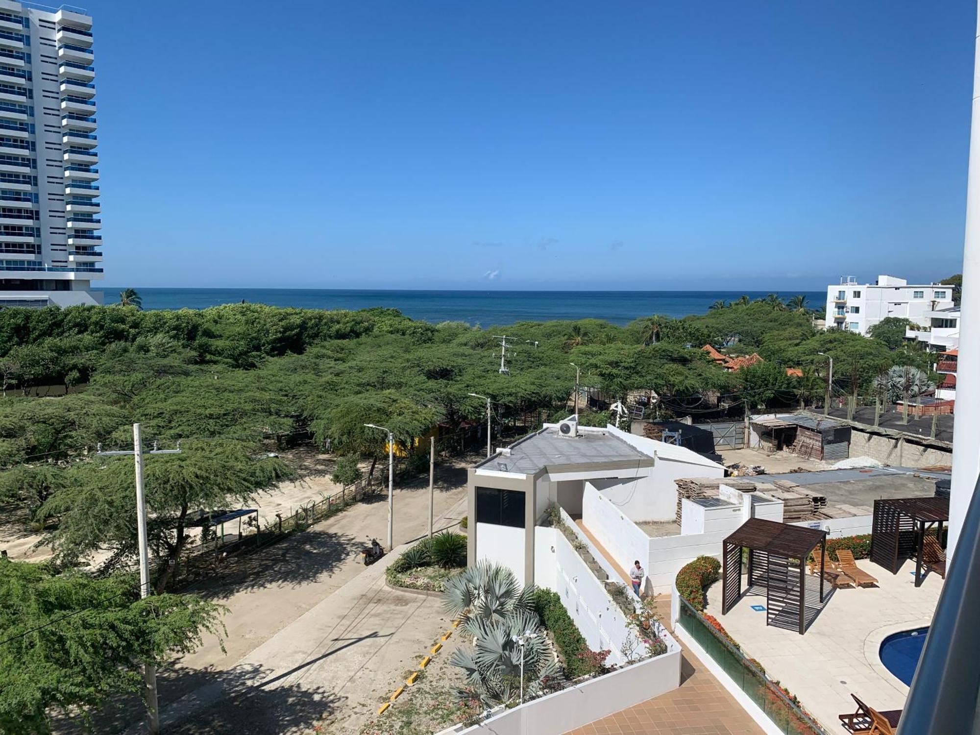 Апартаменты Santa Marta Rodadero Sur Playa Salguero A 200 Mts Del Mar Экстерьер фото